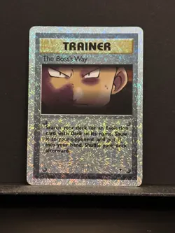 The Boss's Way 105/110 Legendary Collection Reverse Holo Rare Pokemon TCG LP - Image 1