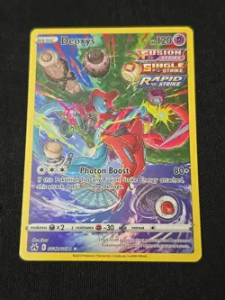 Deoxys GG12/GG70 Crown Zenith: Galarian Gallery Holo Rare Pokemon TCG NM/LP - Image 1