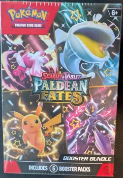 Pokemon TCG Paladean Fates Booster Bundle - Factory Sealed New - Image 1