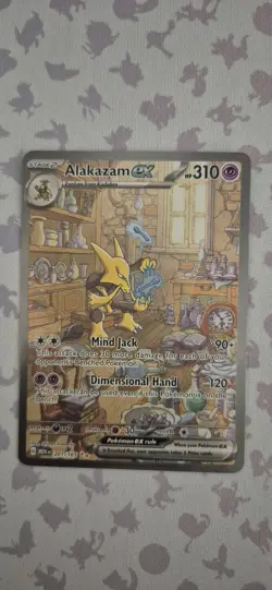Pokemon TCG: S&V 151 Venusaur 198/165 Alakazam 201/165 SIR Full Art Holo NM Lot - Image 4