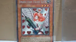Yugioh Injection Fairy Lily LOD-100 Secret Rare 1st Edition VLP - Image 3