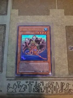 YUGIOH TOON MERMAID MRL-073 ULTRA UNLIMITED ED MP 1996 - Image 1