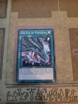 YUGIOH EYE OF TIMAEUS LEDD-ENA21 COMMON 1ST ED NM - Image 1