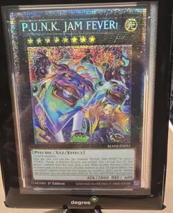 BLMM-EN051 P.U.N.K JAM FEVER! Starlight Rare YuGiOh - Graded 9 - Degree - POP 1 - Image 5