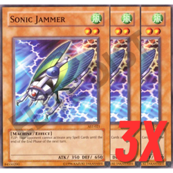 Yugioh Sonic Jammer (AST-021) (NEAR MINT) (3X) - Image 1