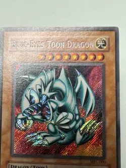 Blue-Eyes Toon Dragon MRL-000 Magic Ruler-Unlimited Edition Secret Rare Yugioh 2 - Image 2
