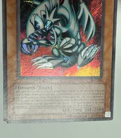 Blue-Eyes Toon Dragon MRL-000 Magic Ruler-Unlimited Edition Secret Rare Yugioh 2 - Image 4