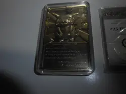 Pokemon Card Pikachu #25 Gold Plated 23k 23 Karat Burger King 1999 COA Nintendo - Image 4