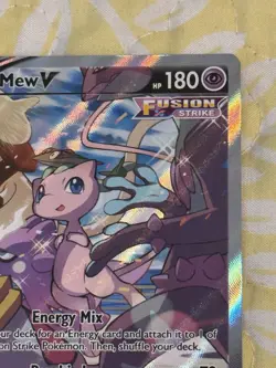Pokemon TCG Fusion Strike Holo Mew v Alt Art Ultra Rare Card 251/264 SHIPS ASAP! - Image 5