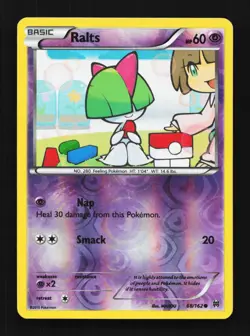Ralts 68/162 LP BREAKthrough English Pokemon Card TCG - Image 1