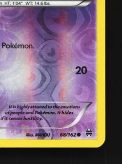 Ralts 68/162 LP BREAKthrough English Pokemon Card TCG - Image 3