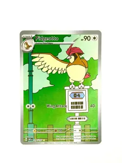 Pidgeotto 208/197 SV03: Obsidian Flames Illustration Rare 2023 Pokemon Card NM - Image 1