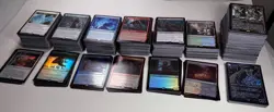 MTG Rare cards only lot of 1000 cards, foils, unique lands included, few dups - Image 2