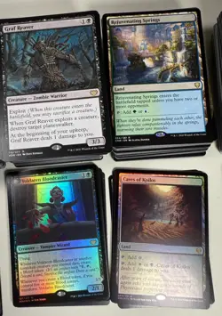 MTG Rare cards only lot of 1000 cards, foils, unique lands included, few dups - Image 5