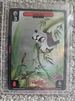 Lil Bamboo Penguin. Pudgy Penguins Vibes TCG Limited Edition Promo Foil Card - Image 1