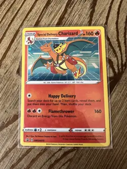 Special Delivery Charizard SWSH075 SWSH: Sword & Shield Promo Cards Holo - Image 1