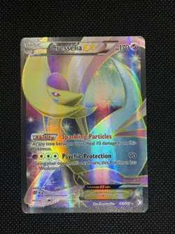 Cresselia EX 143/149 Ultra Rare HOLO Pokemon Card NM Boundaries Crossed - Image 1