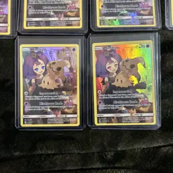 Pokemon Mimikyu 245/236 SM Cosmic Eclipse Full Art Secret Rare Card lot - Image 4