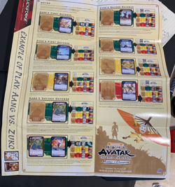 AVATAR THE LAST AIRBENDER QUICKSTRIKE TRADING CARD GAME 2 PLAYER STARTER SET - Image 5