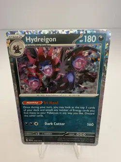Pokemon Hydreigon Promo Card 010/015 2025 McDonald’s Dragon Discovery NM - Image 1