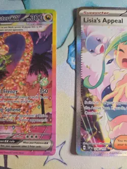 Pokemon Card Lot SIR, IR, Full Art 6 Card Lot NM Lisia's Appeal, Exeggutor Ex - Image 4
