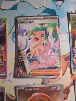 Pokemon Card Lot SIR, IR, Full Art 6 Card Lot NM Lisia's Appeal, Exeggutor Ex - Image 5
