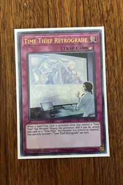 Time Thief Retrograde (GFTP-EN069) - Ultra Rare - 1st Edition Card English - Image 1
