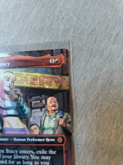 Magic the Gathering Spider-Man Gwen Stacy Borderless NON FOIL MTG - Image 5