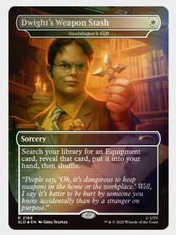 The Office - MTG Secret Lair - Dwight's Destiny Foil Edition - PRESALE 10/28 - Image 4