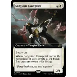 SANGUINE EVANGELIST (EXTENDED ART) X4 The Lost Caverns Of Ixalan LCI Magic MTG - Image 1