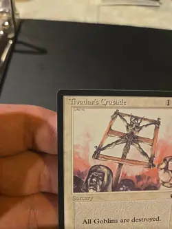 MTG (The Dark) Tivadar's Crusade Never Played Check Pics - Image 2