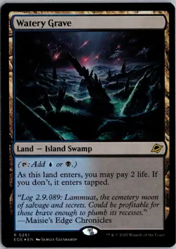 Watery Grave R Edge of Eternities 261 NM Foil - Image 1