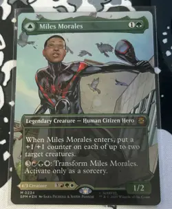 Miles Morales (0234) (Borderless) Marvel's Spider-Man Foil - Image 1