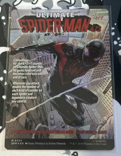 Miles Morales (0234) (Borderless) Marvel's Spider-Man Foil - Image 2