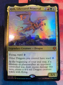 MTG Dominaria United Rith Liberated Primeval Foil - Image 1