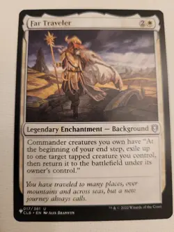 MTG Lord of the Rings Far Traveler 017/361 Bladur's Gate The List - Image 1