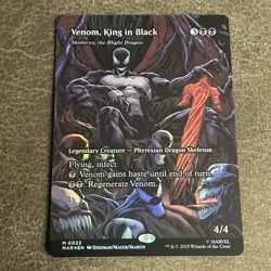 Venom, King In Black - 0022 - M - Borderless - Foil - MTG - NM/M - Image 1