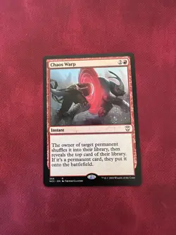 Chaos Warp - NM - MTG New Capenna (NCC) - Magic the Gathering - Image 1