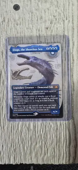 Eluge, the Shoreless Sea (Borderless) Bloomburrow Regular - Image 1