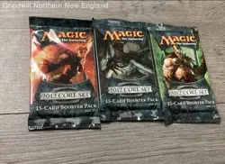 Lot of 5 Sealed Packs Magic the Gathering Booster Packs 2012 Core Set Brand New - Image 2