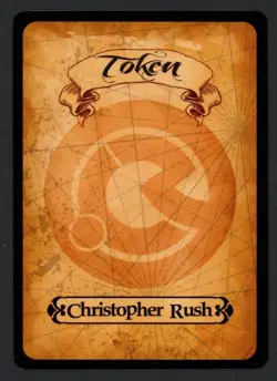 ***Soldier (Color) Token Signed*** MTG Tokens Christopher Rush Kid Icarus - Image 2