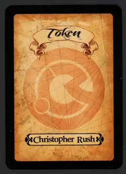 ***Merfolk Token Signed*** MTG Tokens Christopher Rush Kid Icarus - Image 2
