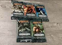 Lot of 5 Packs Brand New Sealed Magic the Gathering Booster Packs 2012 Core Set - Image 1