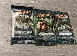 Lot of 5 Packs Brand New Sealed Magic the Gathering Booster Packs 2012 Core Set - Image 2
