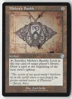 MTG - Mishra's Bauble (Schematic) U The Brothers' War: Retro Frame Artifacts 97 - Image 1