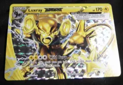 2016 Luxray BREAK 47/122 Holo Rare Pokemon TCG XY BREAKpoint - NM - Image 1