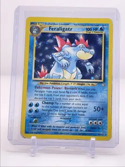 FERALIGATR 2000 POKEMON NEO GENESIS RARE HOLO 4/111 Q3726 - Image 1