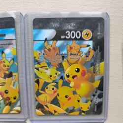 Pikachu V-Union Special Celebrations Ultra Rare Promo 4 Pokemon Cards + Jumbo - Image 4