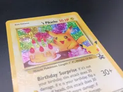 Pokemon Celebrations Birthday Pikachu BLACK STAR PROMO 25 M/NM - Image 3