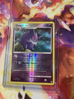 Pokemon GENGAR 27/130 (Reverse Holo Rare) Diamond and Pearl - MP/Mod Play - Image 1